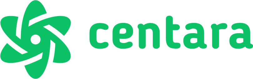 Logo Centara Hình Chữ - Màu Xanh