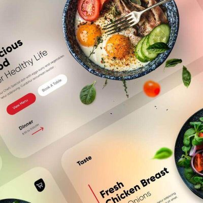 Thiết kế website nhà hàng ẩm thực năm 2023